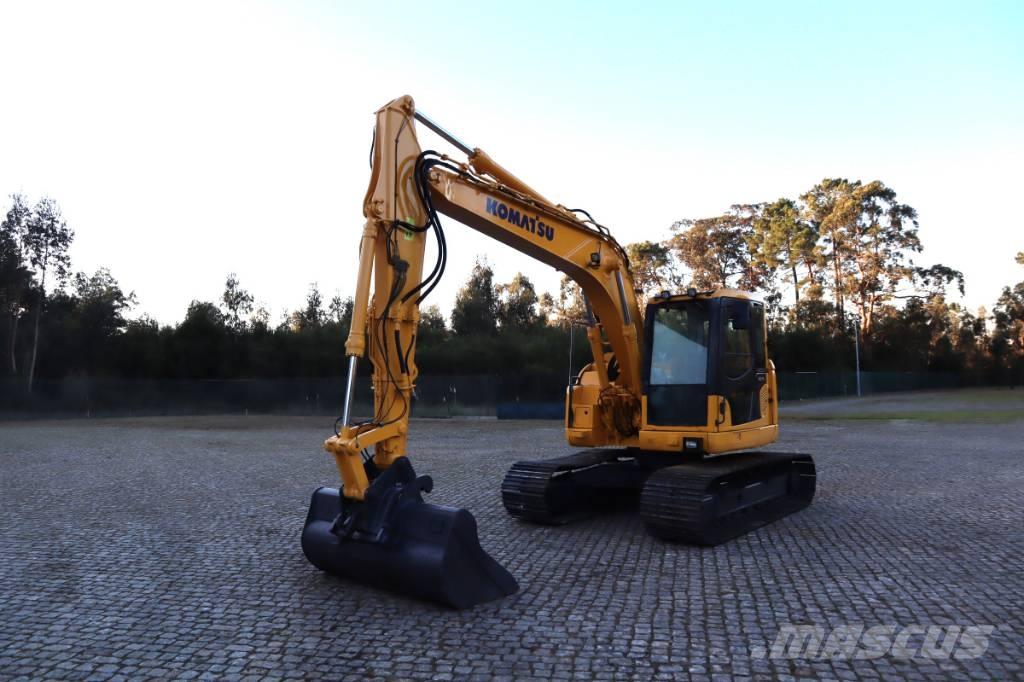 Komatsu PC138US-8 Bandgrävare