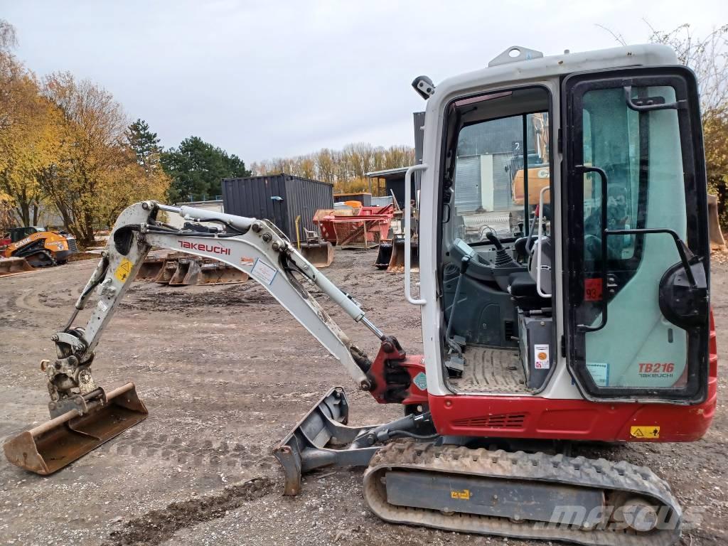 Takeuchi TB 216 Minigrävare < 7t