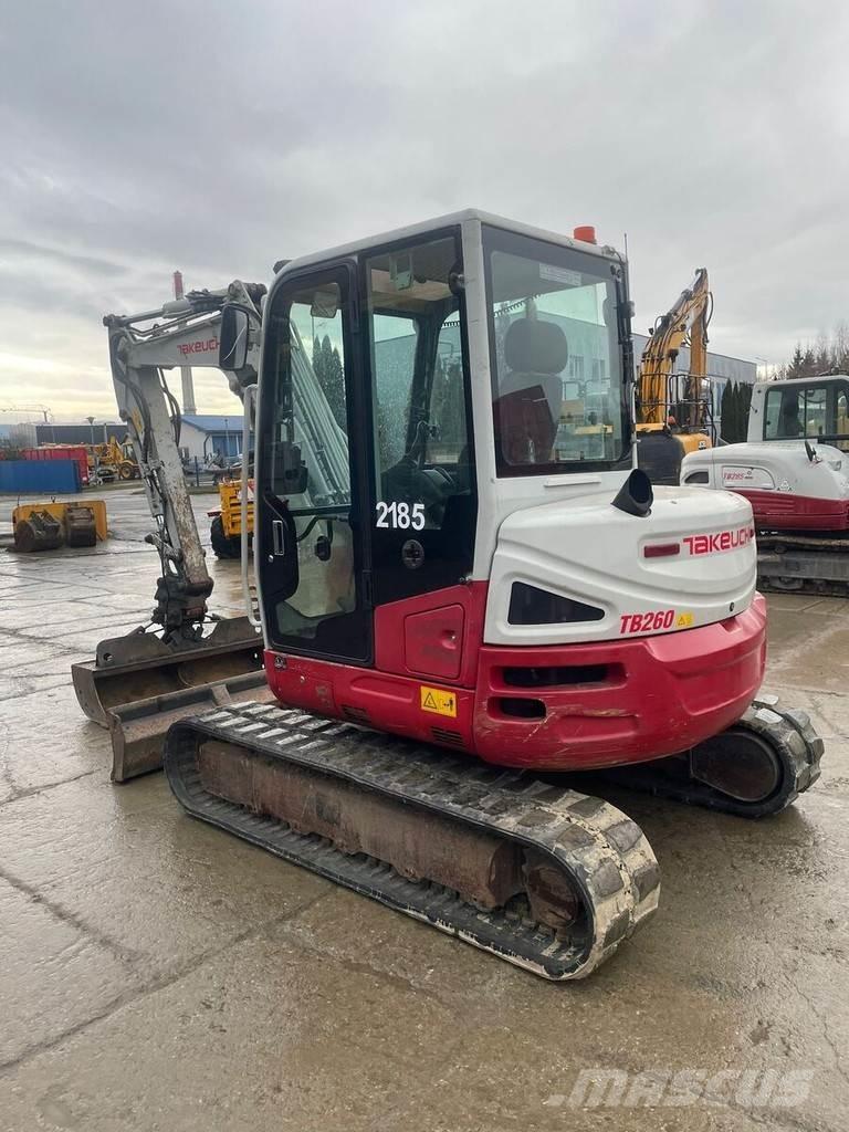 Takeuchi TB260 Minigrävare < 7t