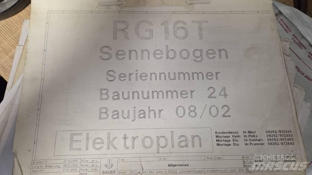 Bauer RTG 16T Vibrationshejare