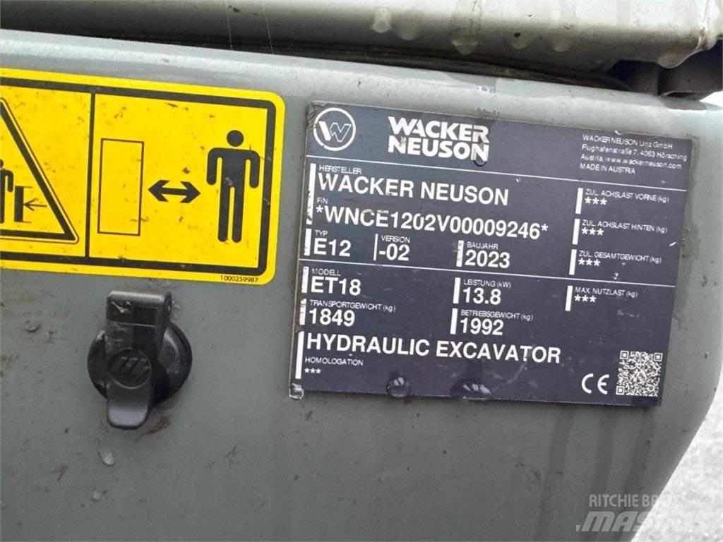 Wacker Neuson ET18 Bandgrävare