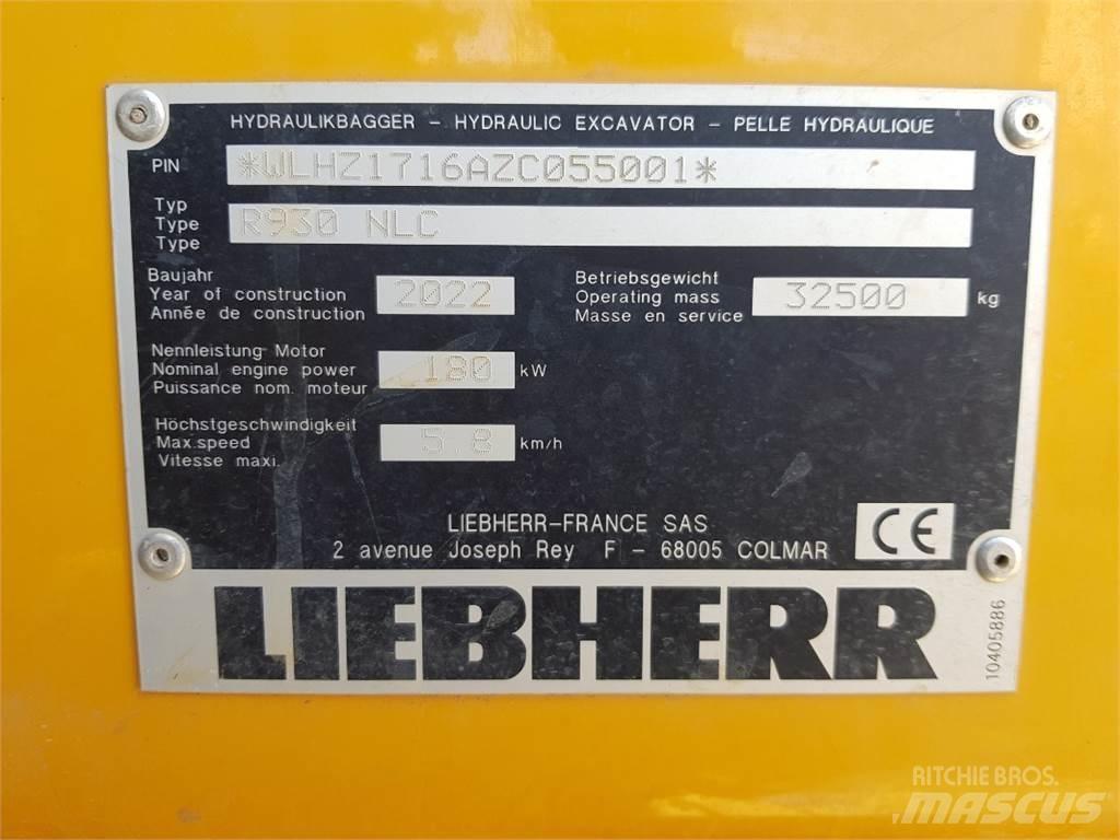 Liebherr R930 Bandgrävare