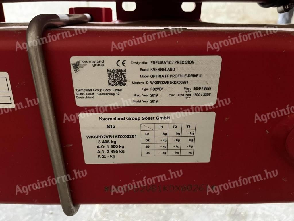 Kverneland -Optima Såmaskiner