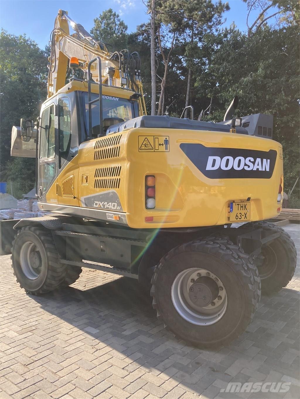 Doosan DX140W-5 Hjulgrävare