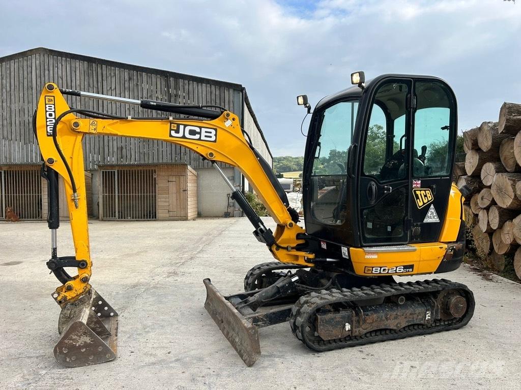 JCB 8026 CTS Minigrävare < 7t