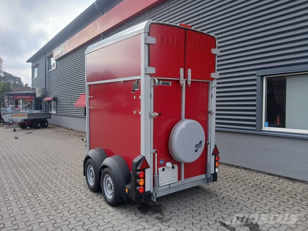 Ifor Williams HB403 Djurtransportsläp