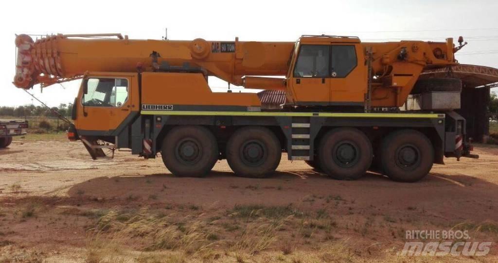 Liebherr LTM 1080-1 Allterrängkranar