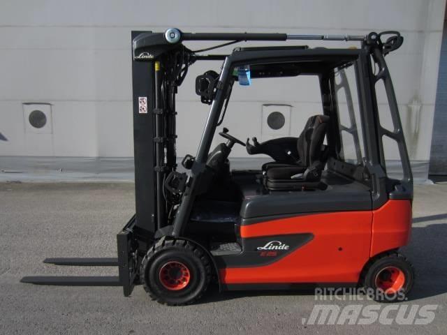 Linde E25L Elmotviktstruckar