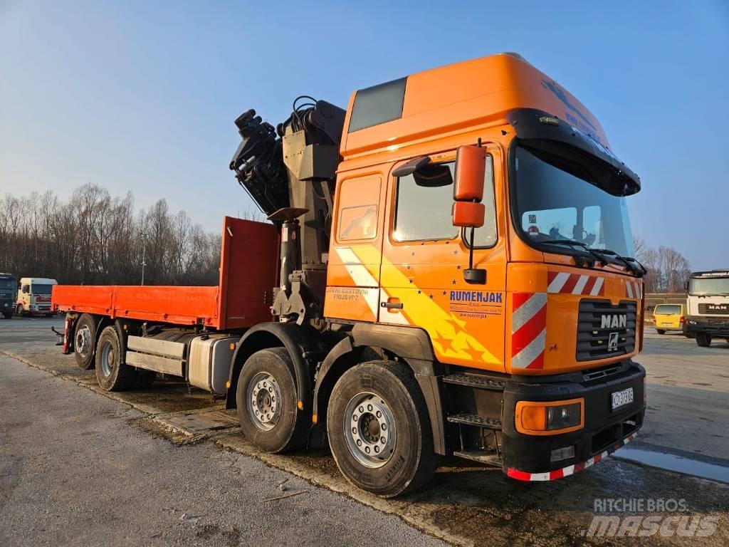 MAN 32.414 Kranbilar