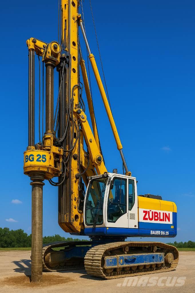 Bauer BG 25C Tunga borr