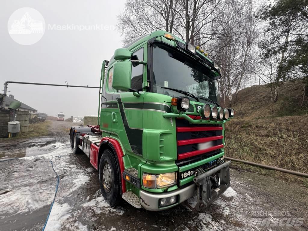 Scania R 164-580 Lastväxlare/Krokbilar