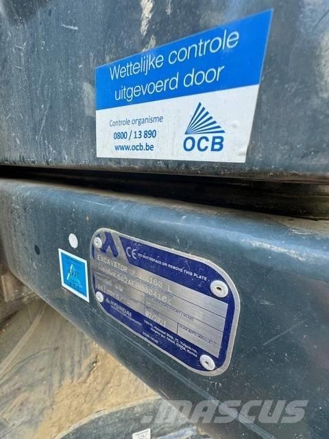 Hyundai HX 160 Bandgrävare