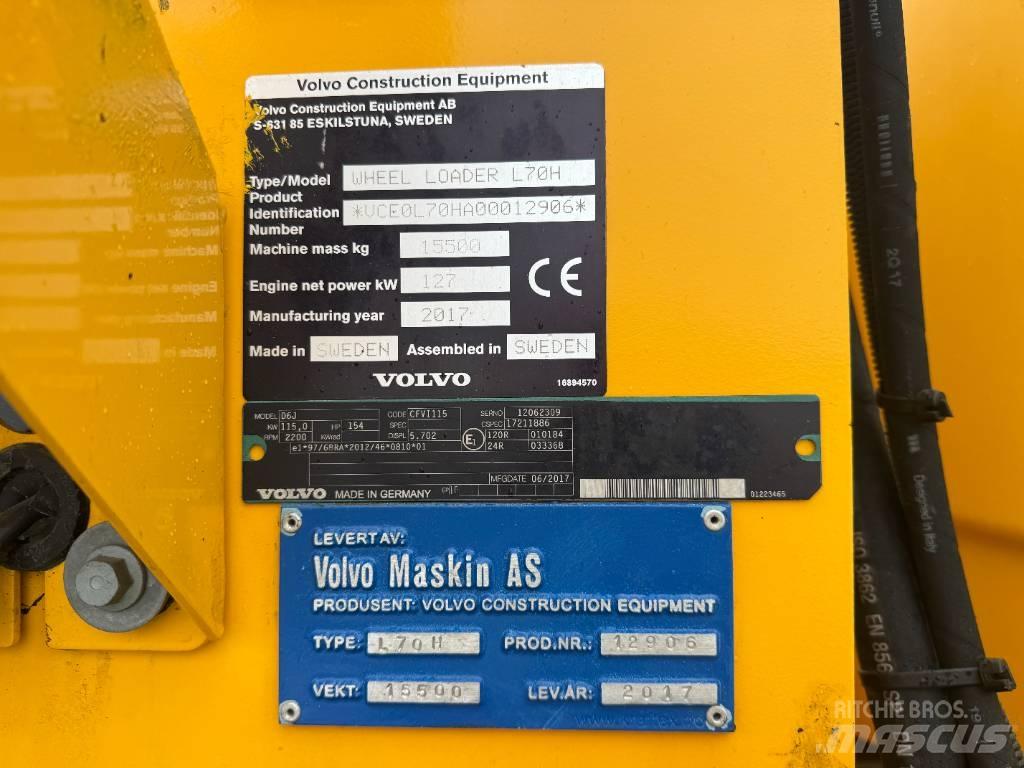 Volvo L 70 H Hjullastare
