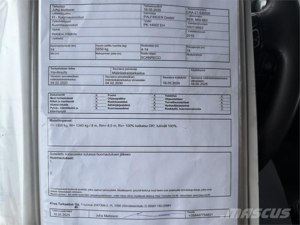Volvo FH13 6X2 Kranbilar