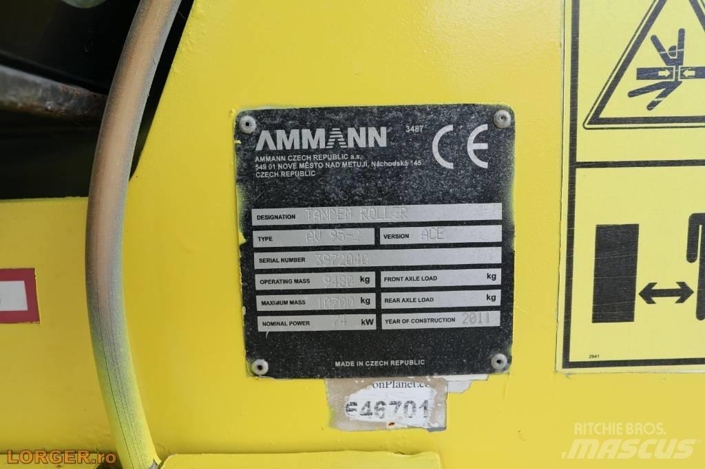 Ammann AV  95-2 Tvåvalsvältar