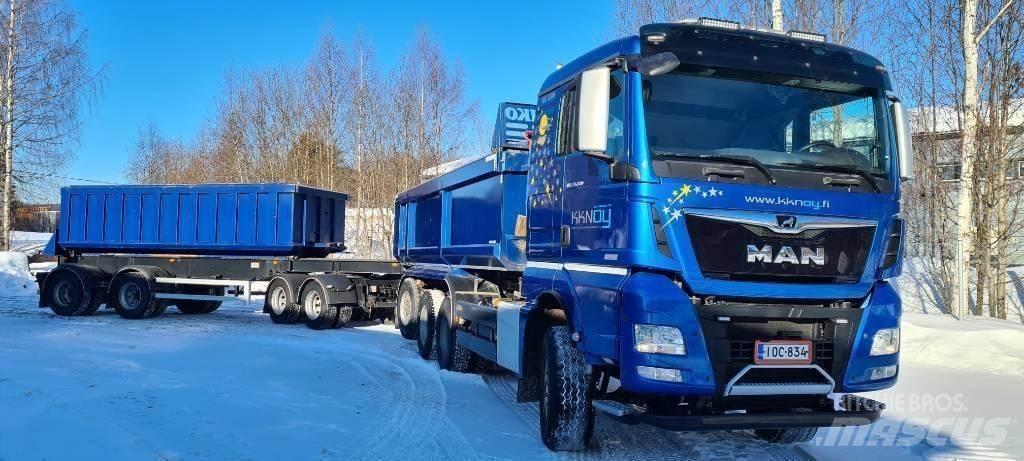 MAN TGX 35.580 Tippbilar