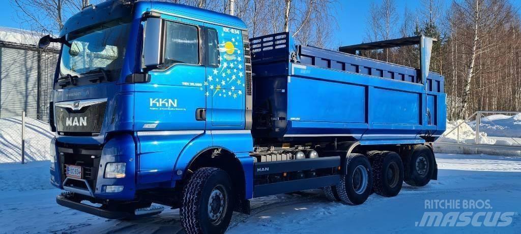 MAN TGX 35.580 Tippbilar