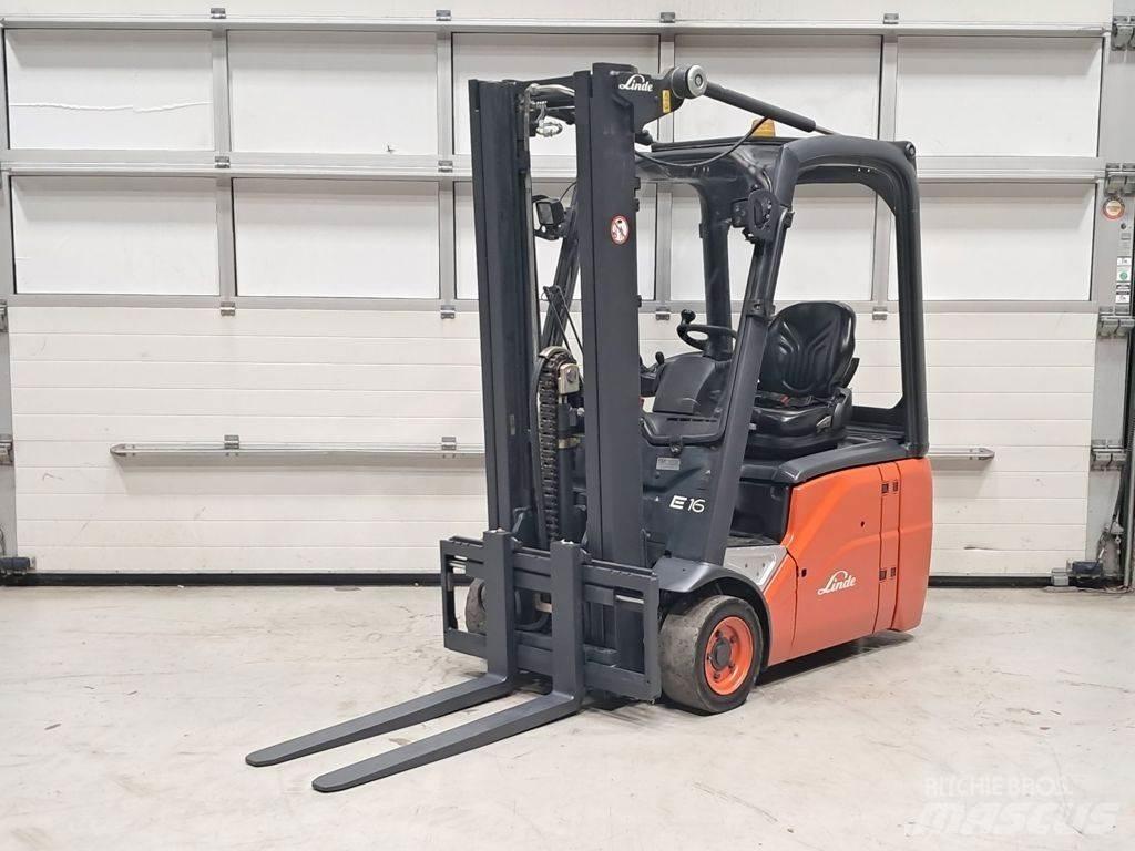 Linde E16C-01 Elmotviktstruckar