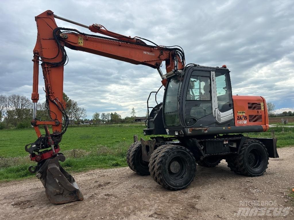 Hitachi ZX 140 W T-3 Hjulgrävare
