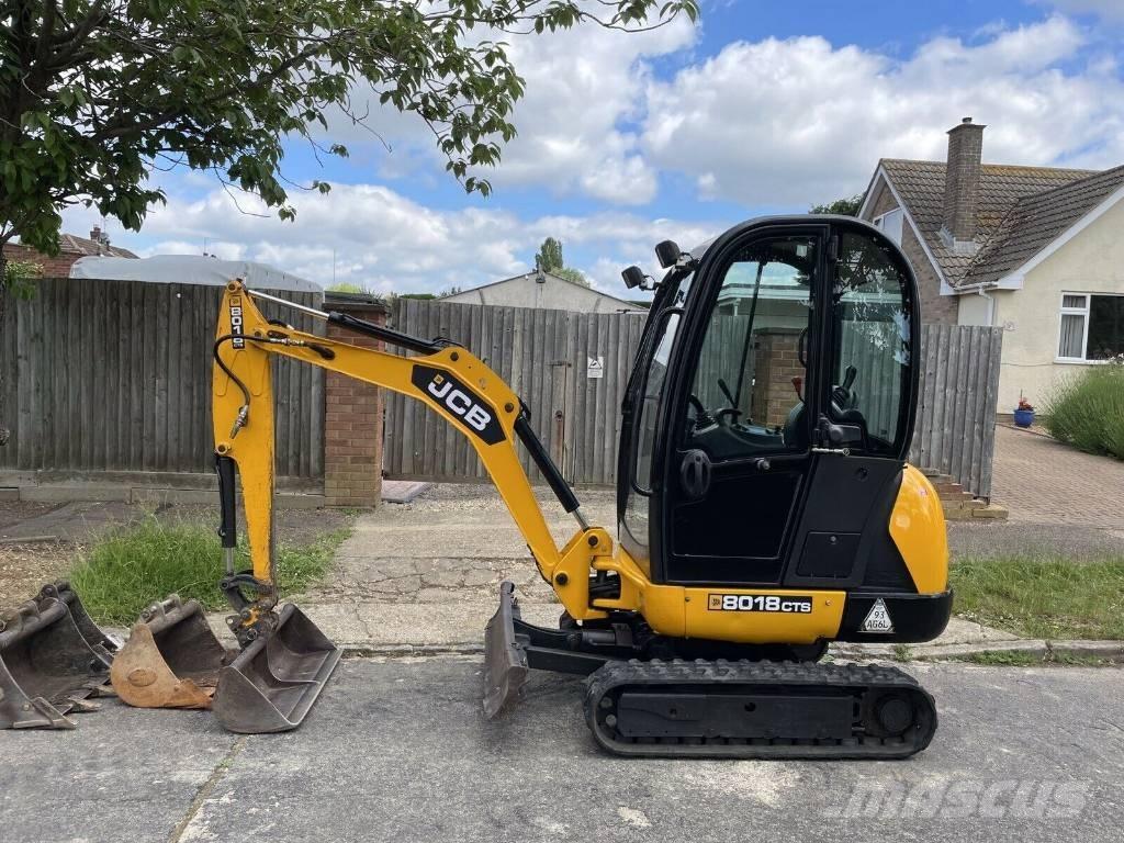 JCB 8018 CTS Minigrävare < 7t