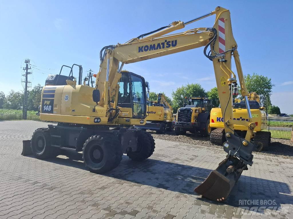 Komatsu PW 148-11 Hjulgrävare
