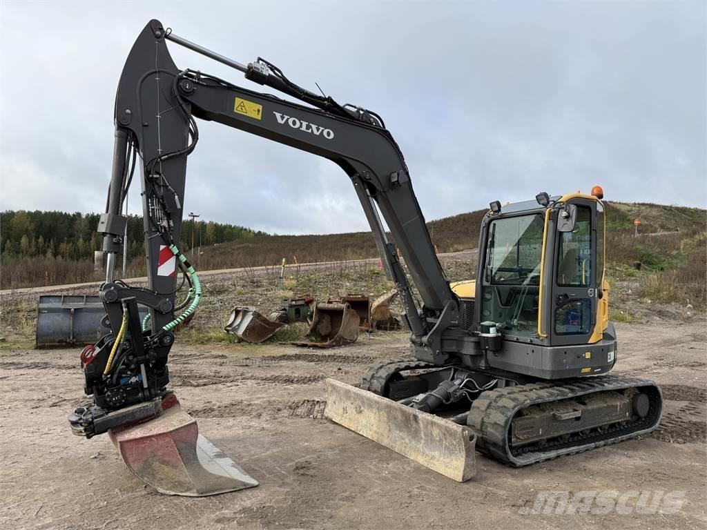 Volvo ECR88 D Midigrävmaskiner 7t - 12t