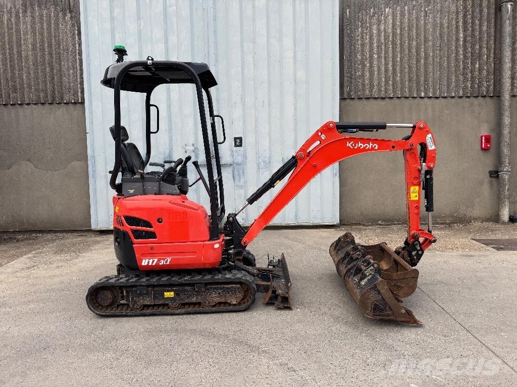 Kubota U 17 Minigrävare < 7t