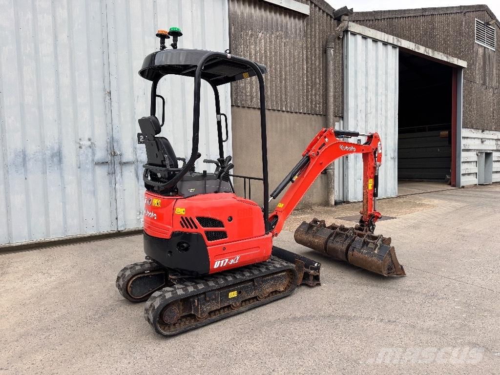 Kubota U 17 Minigrävare < 7t