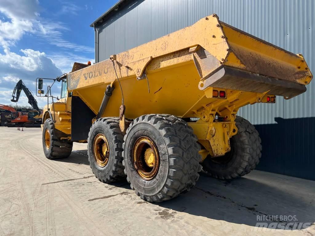 Volvo A30E Midjestyrd dumper