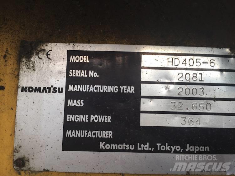 Komatsu HD405-6 Gruvtruck