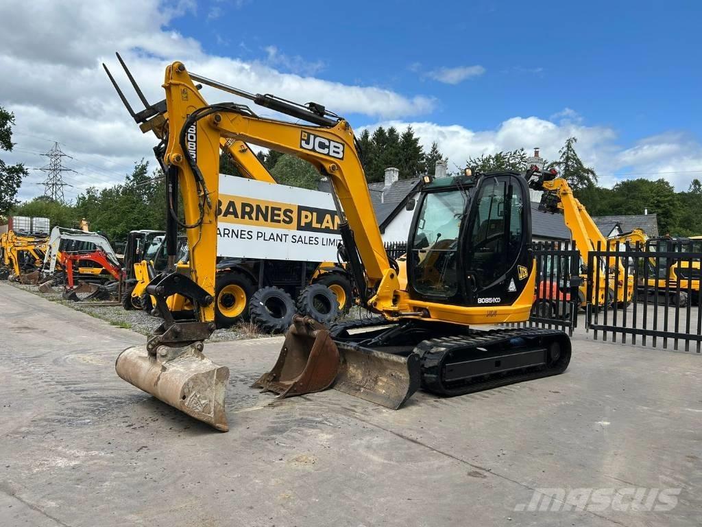 JCB 8085 ZTS Midigrävmaskiner 7t - 12t
