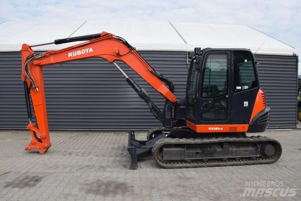 Kubota KX 080-4 Midigrävmaskiner 7t - 12t