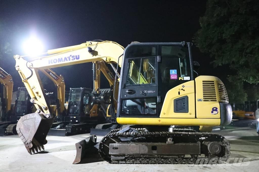 Komatsu PC 60-8 Minigrävare < 7t