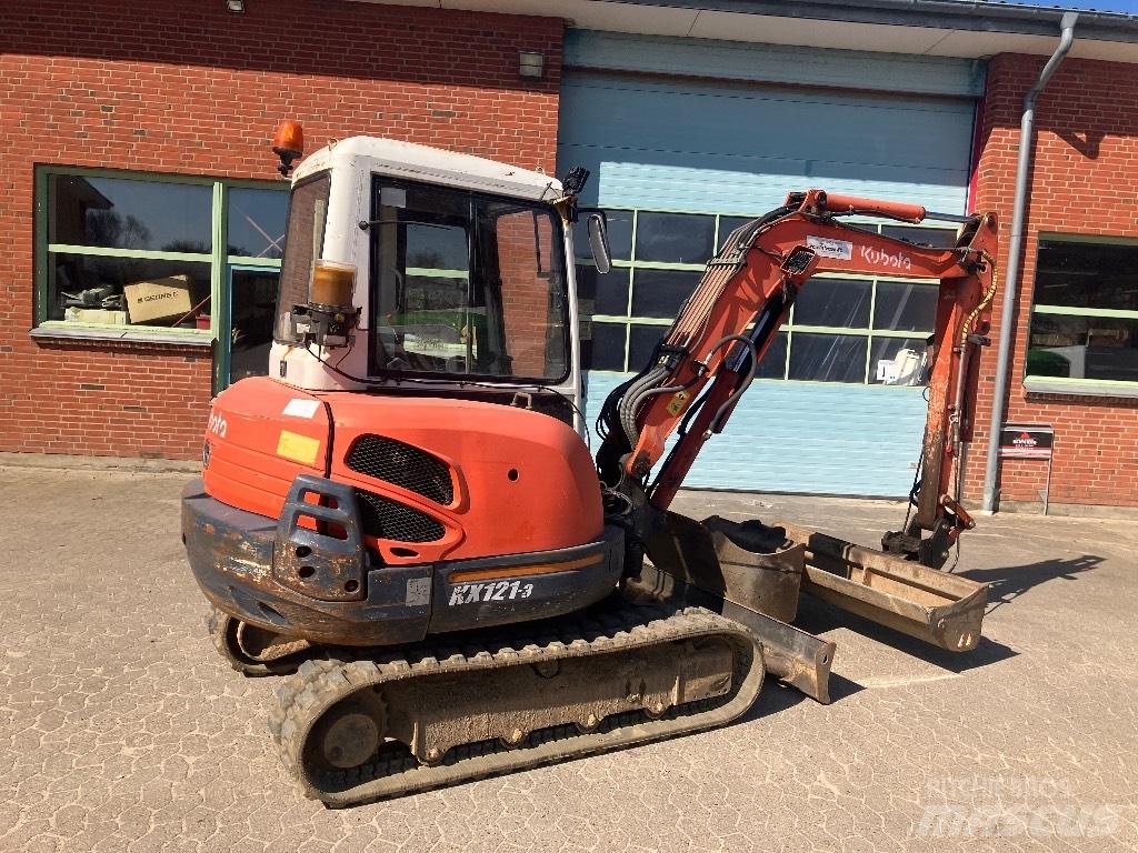 Kubota KX121-3 Minigrävare < 7t