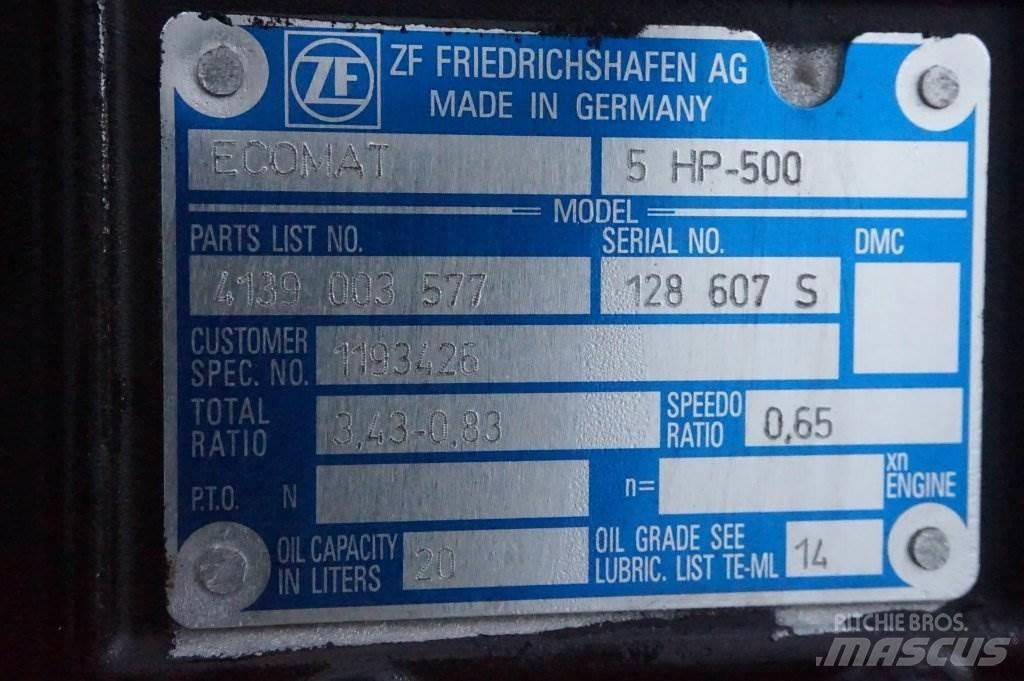 ZF 5 HP-500 Växellådor