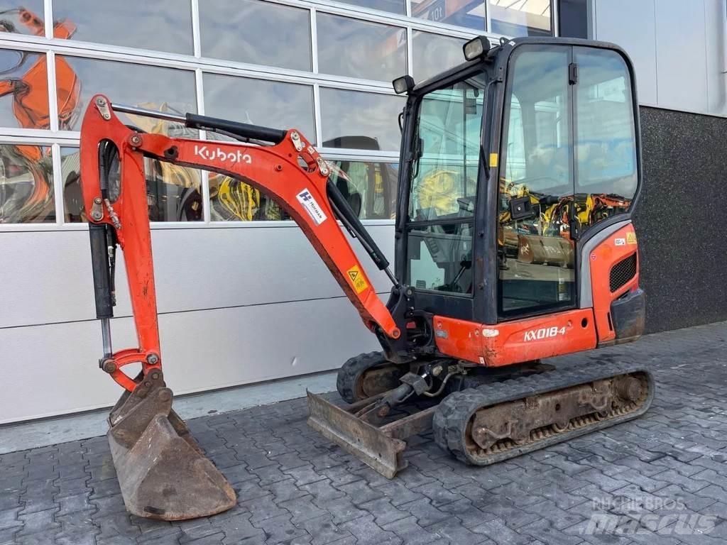 Kubota KX018-4 Minigrävare < 7t