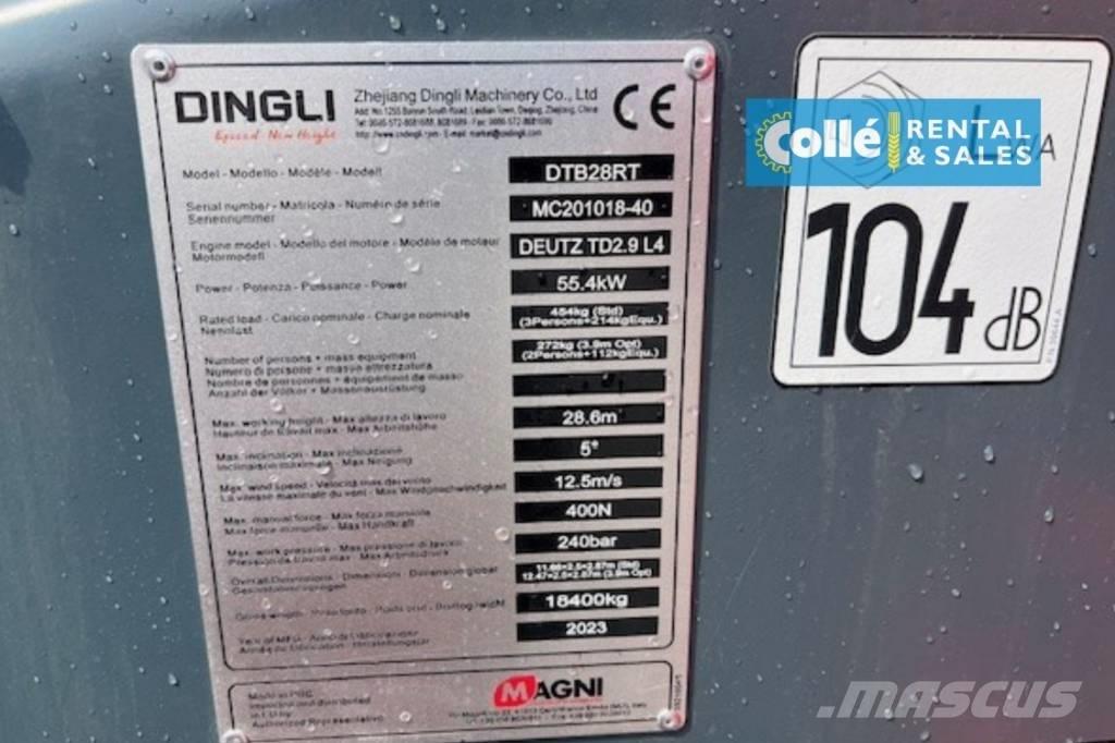 Magni DTB 28 RT | 2023 Teleskop bomliftar