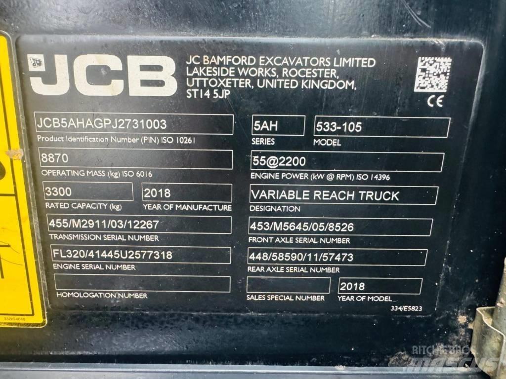 JCB 533-105 Teleskoplastare