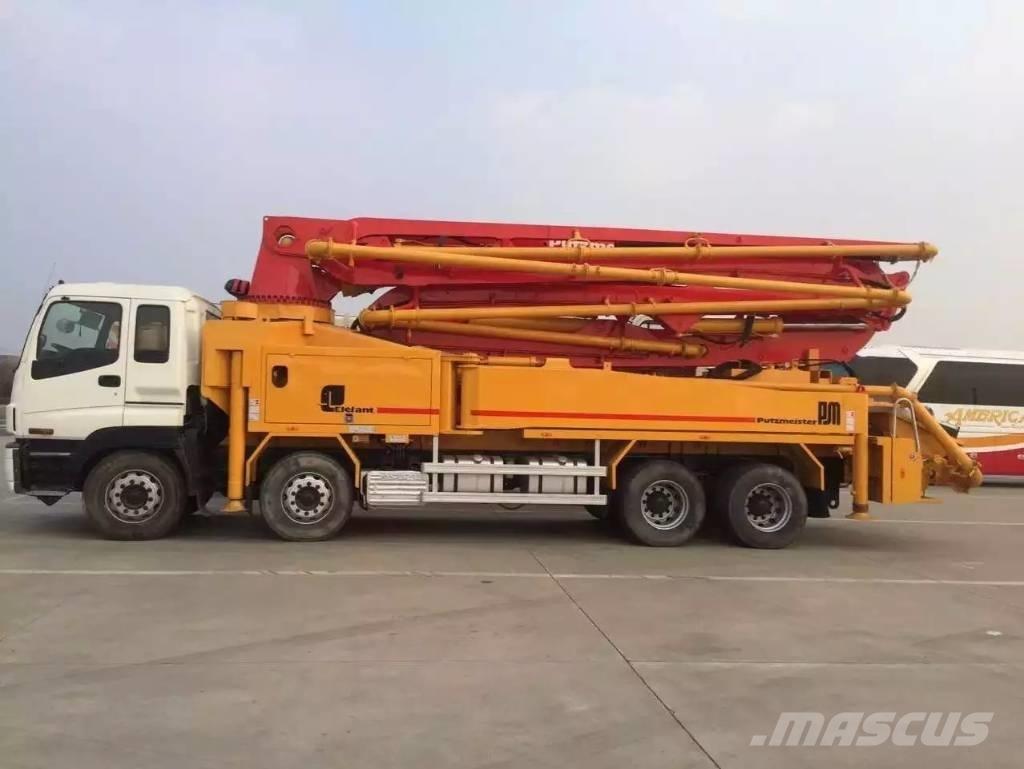 Putzmeister 37 M Lastbilar med betongpump