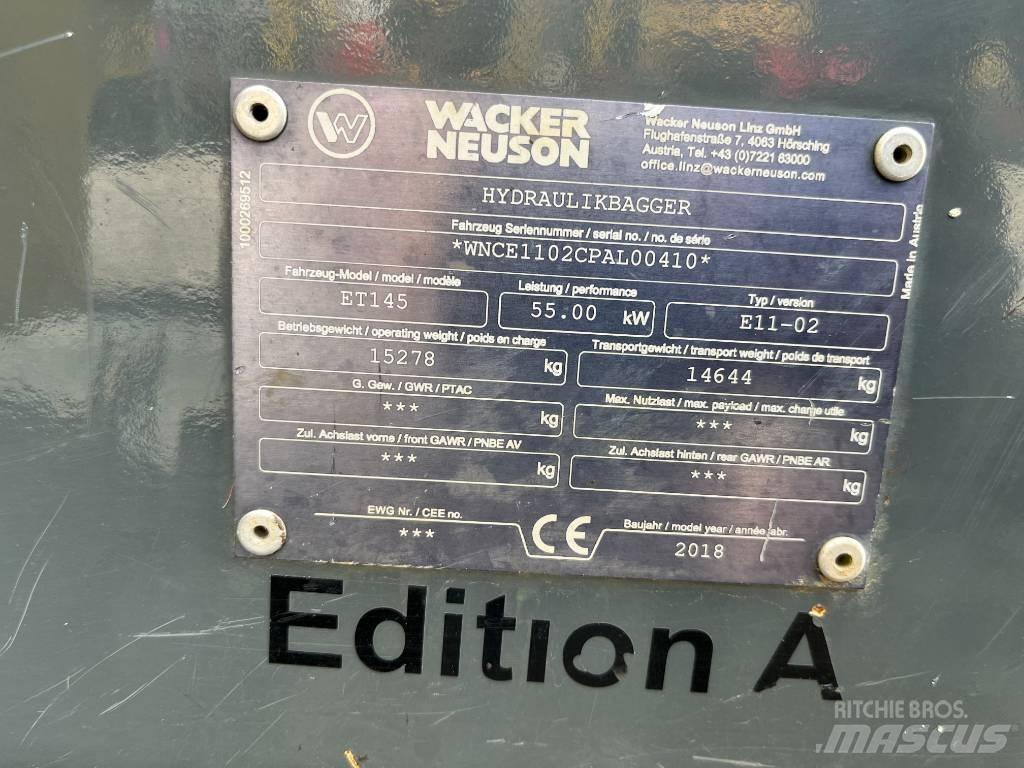 Wacker Neuson ET 145 Bandgrävare