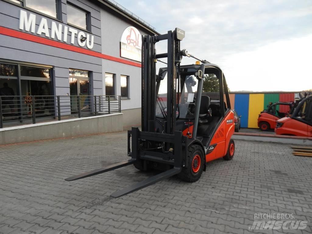 Linde H35T-02 Gasolmotviktstruckar