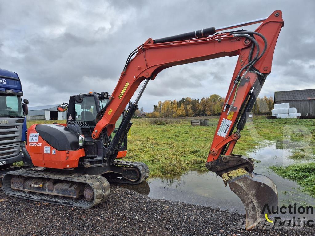 Kubota KX080-4a2 Midigrävmaskiner 7t - 12t