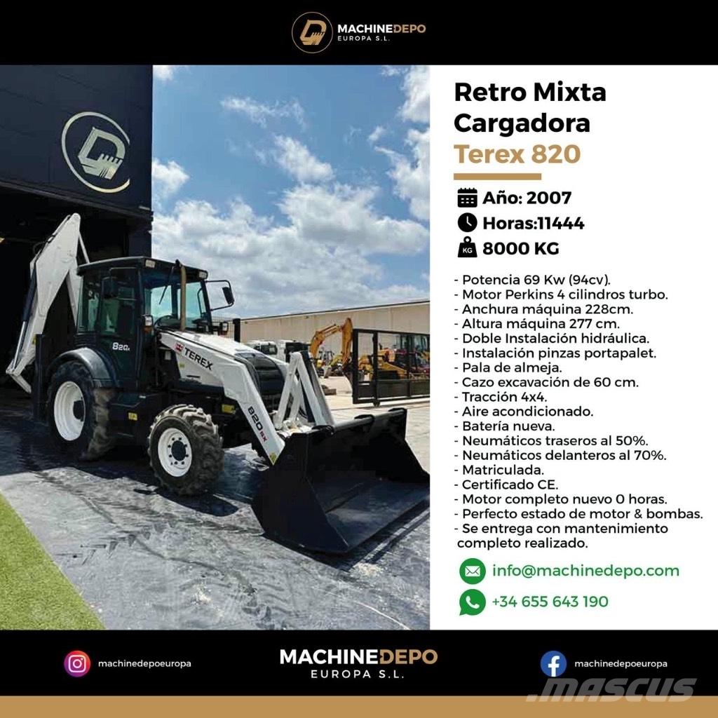 Terex 820 Grävlastare
