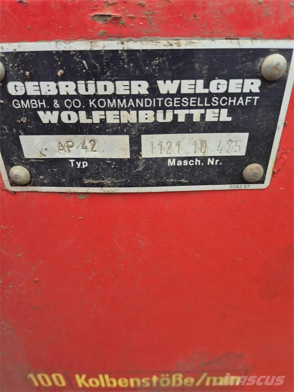 Welger AP42 Fyrkantspressar