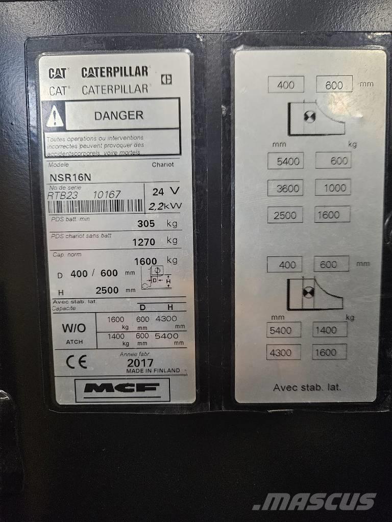 CAT NSR16N (vuokralla) Staplare