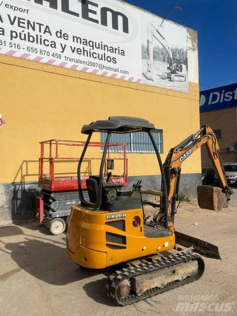 CASE CX 18 B Minigrävare < 7t