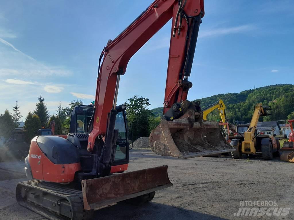 Kubota KX 080-4 Midigrävmaskiner 7t - 12t