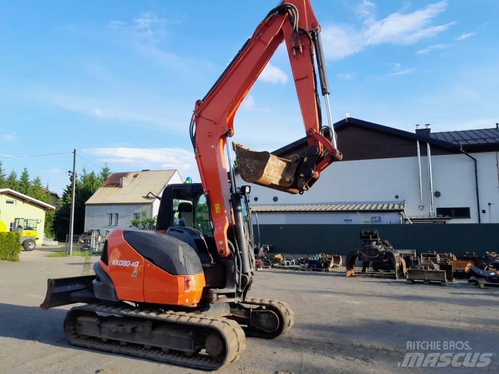 Kubota KX 080-4 Midigrävmaskiner 7t - 12t