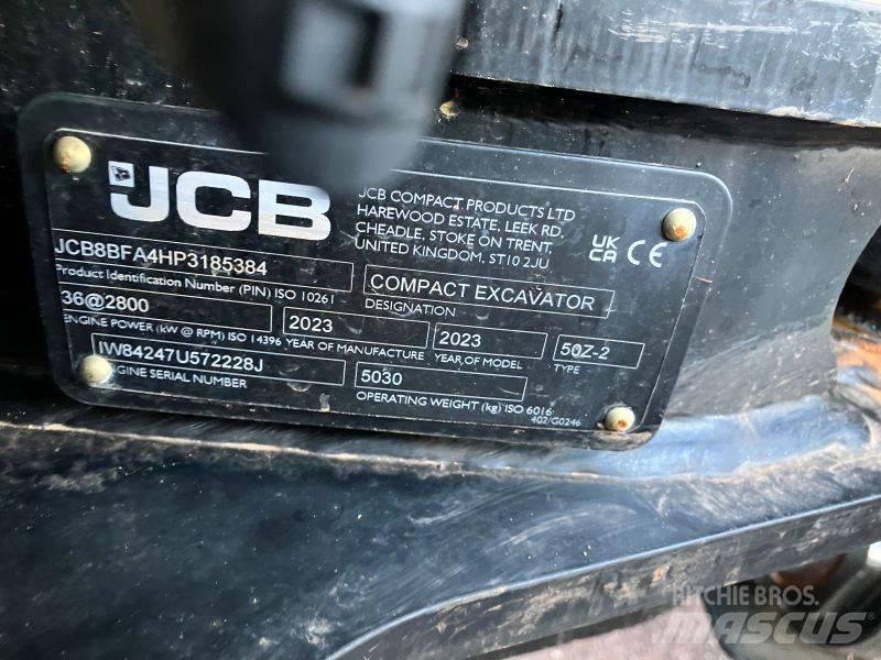 JCB 50 Z-2 Minigrävare < 7t
