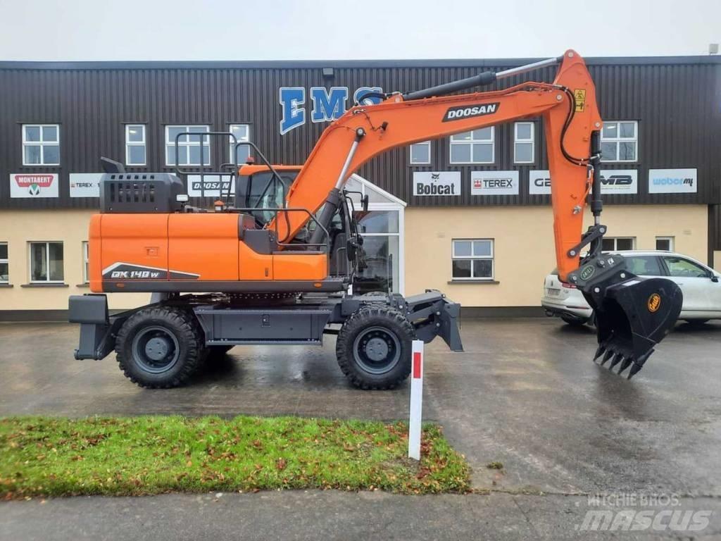 Doosan Dx140W-7 Hjulgrävare